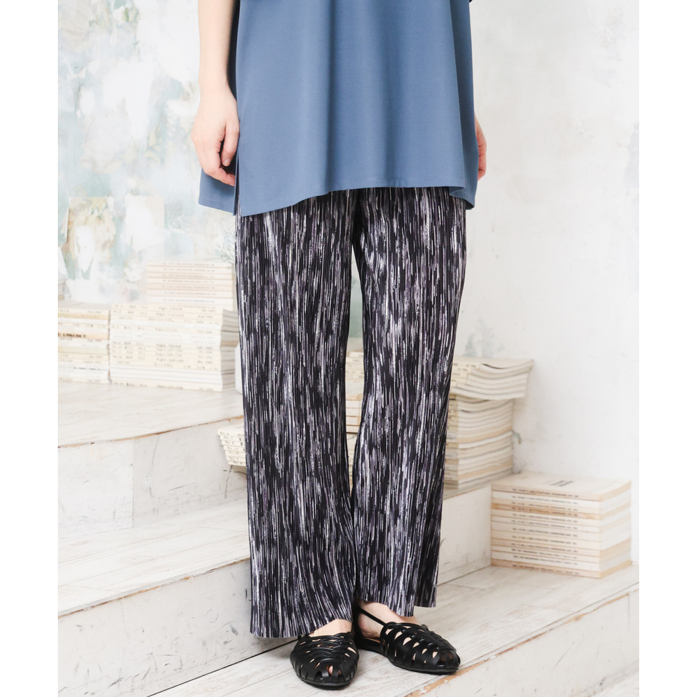 26年春新作【大きいサイズ/セルフカット可】プリーツパンツ20