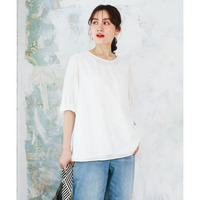 26年春新作【大きいサイズ】エンブロイダリーブラウス