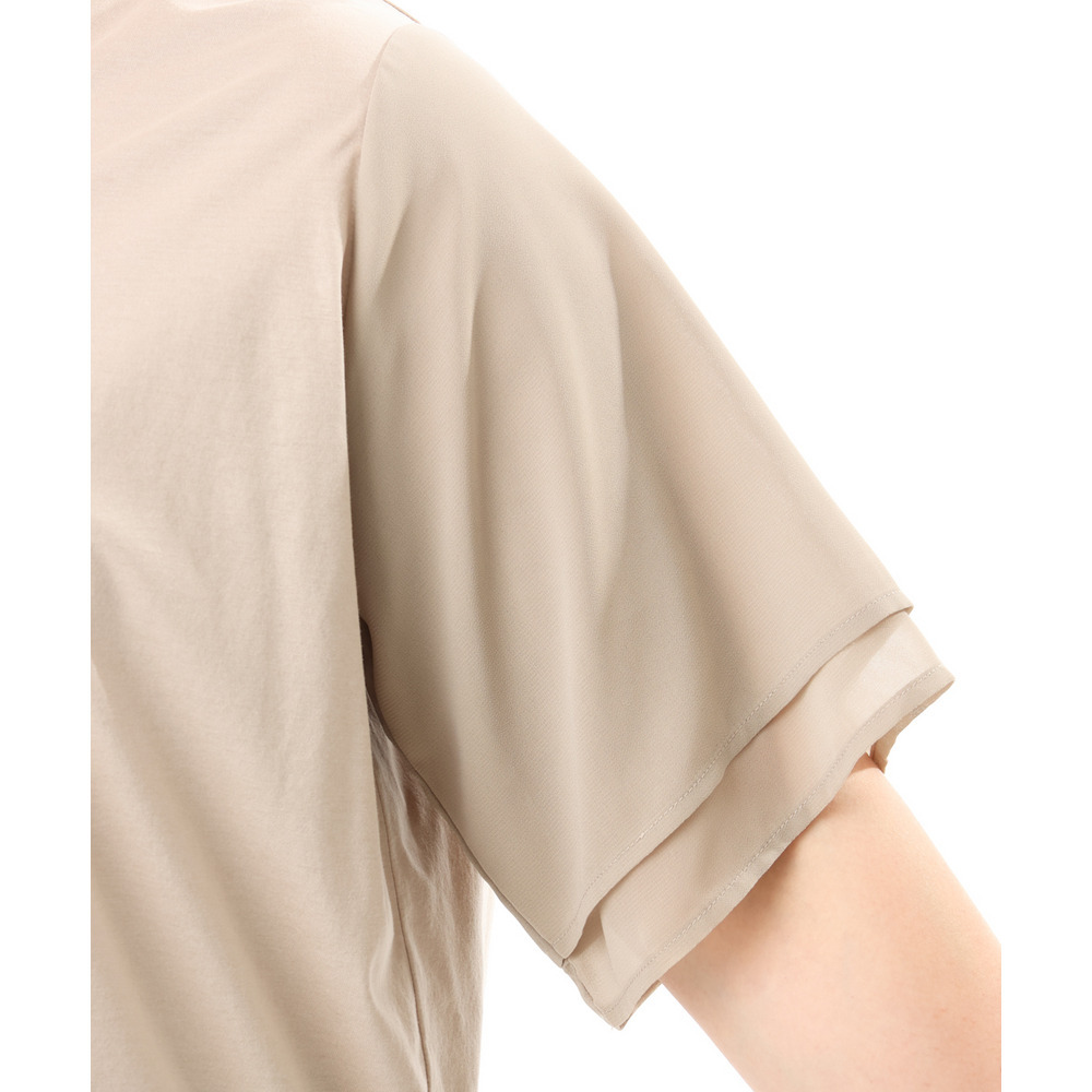 26年春新作【大きいサイズ】シア―スリーブカットソー11