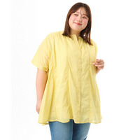 26年春新作【大きいサイズ】ハシゴレースチュニック