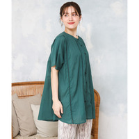 26年春新作【大きいサイズ】ハシゴレースチュニック