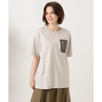 26年春新作【大きいサイズ】ジップポケットコットンTシャツ