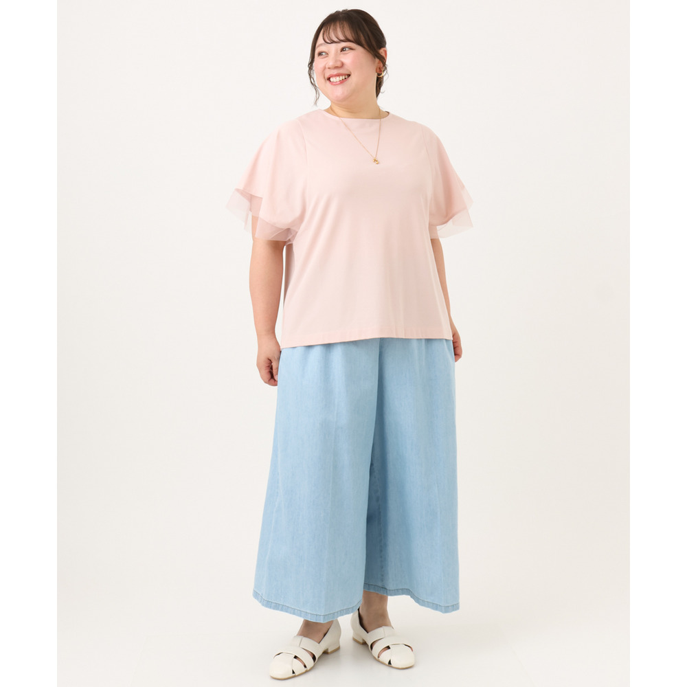 26年夏新作【大きいサイズ】ライトオンスデニムパンツ12