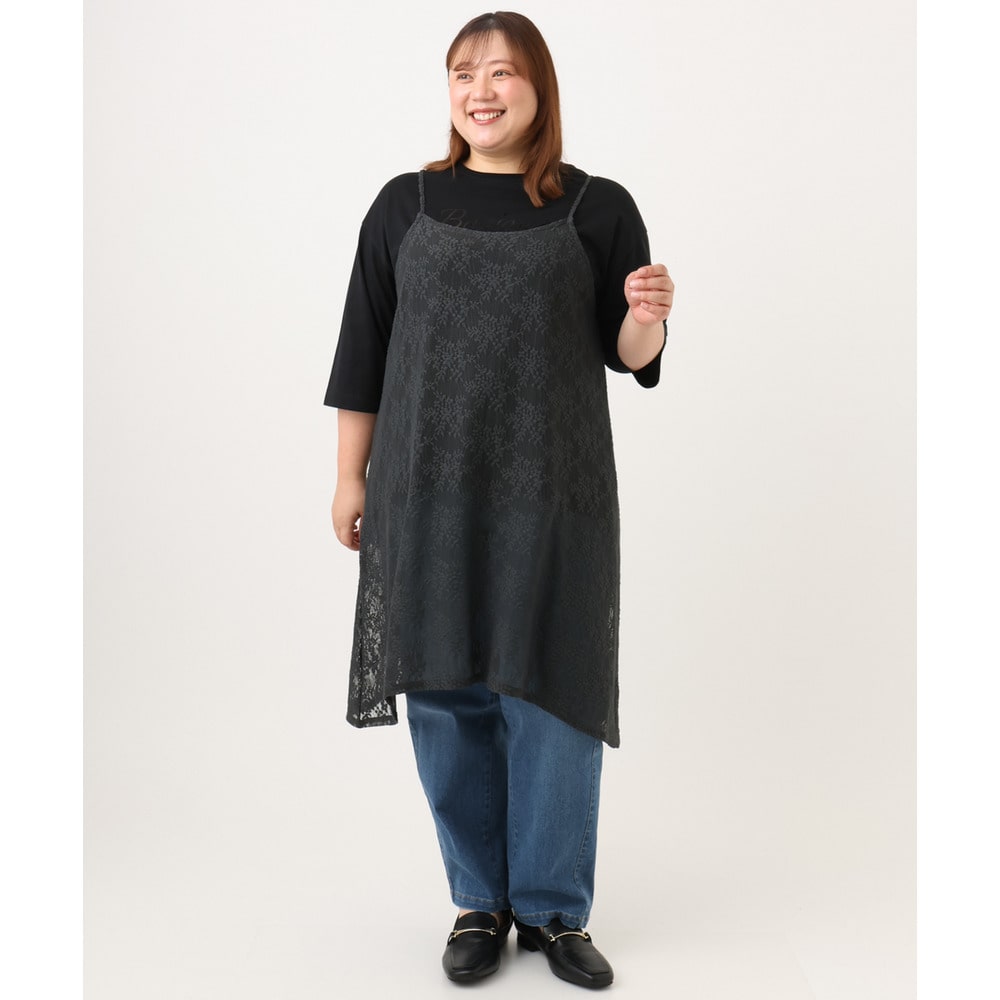26年夏新作【大きいサイズ】ドロップショルダーロゴTシャツ18