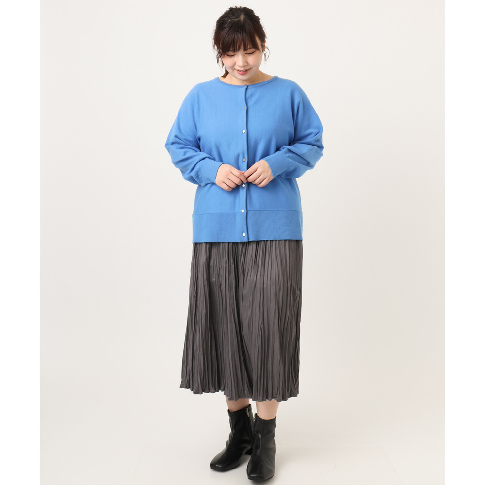 26年冬新作【大きいサイズ/a.v.v×eur3】2WAYカーディガン12