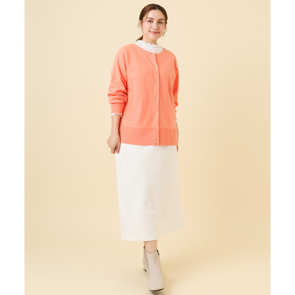 26年冬新作【大きいサイズ/a.v.v×eur3】2WAYカーディガン2