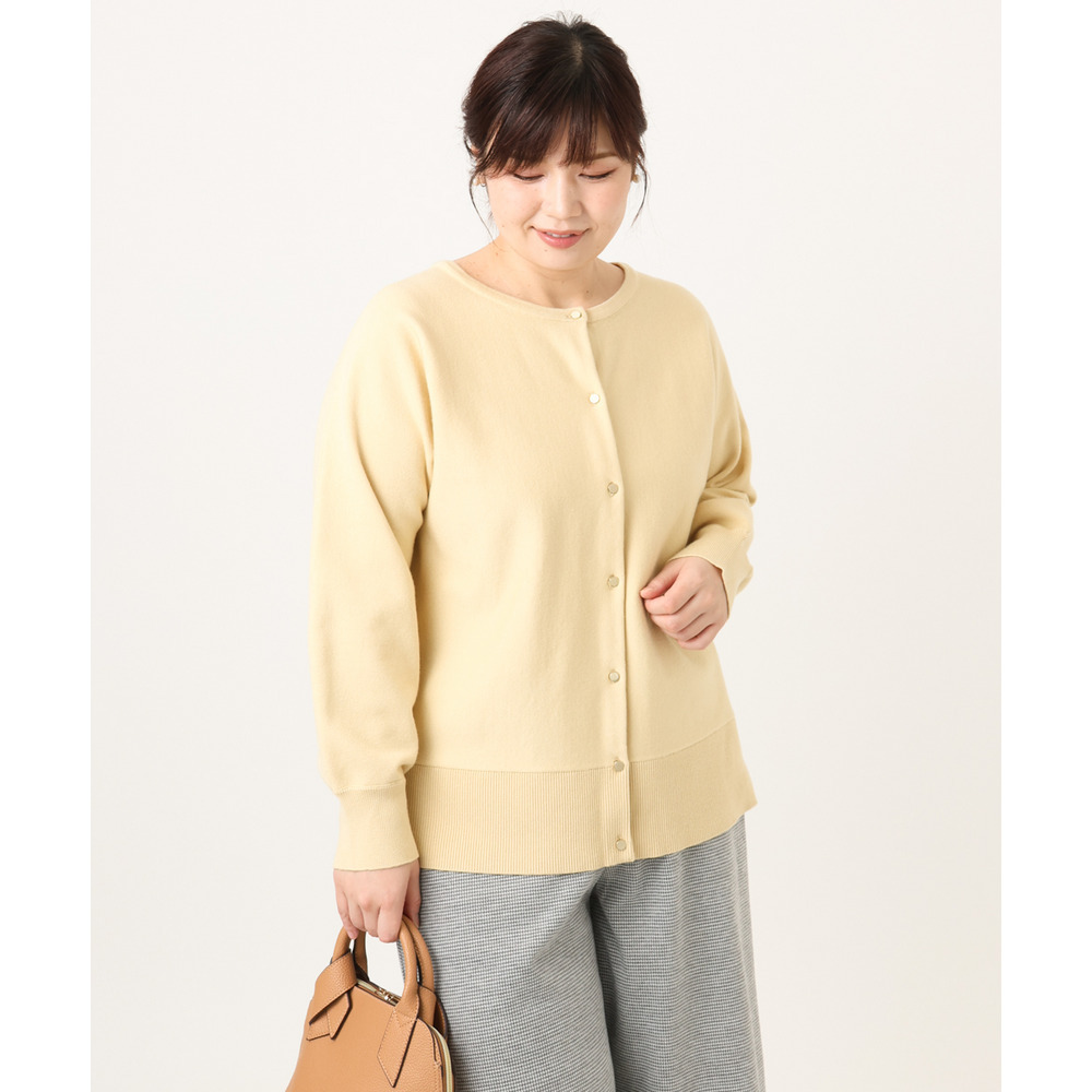 26年冬新作【大きいサイズ/a.v.v×eur3】2WAYカーディガン3