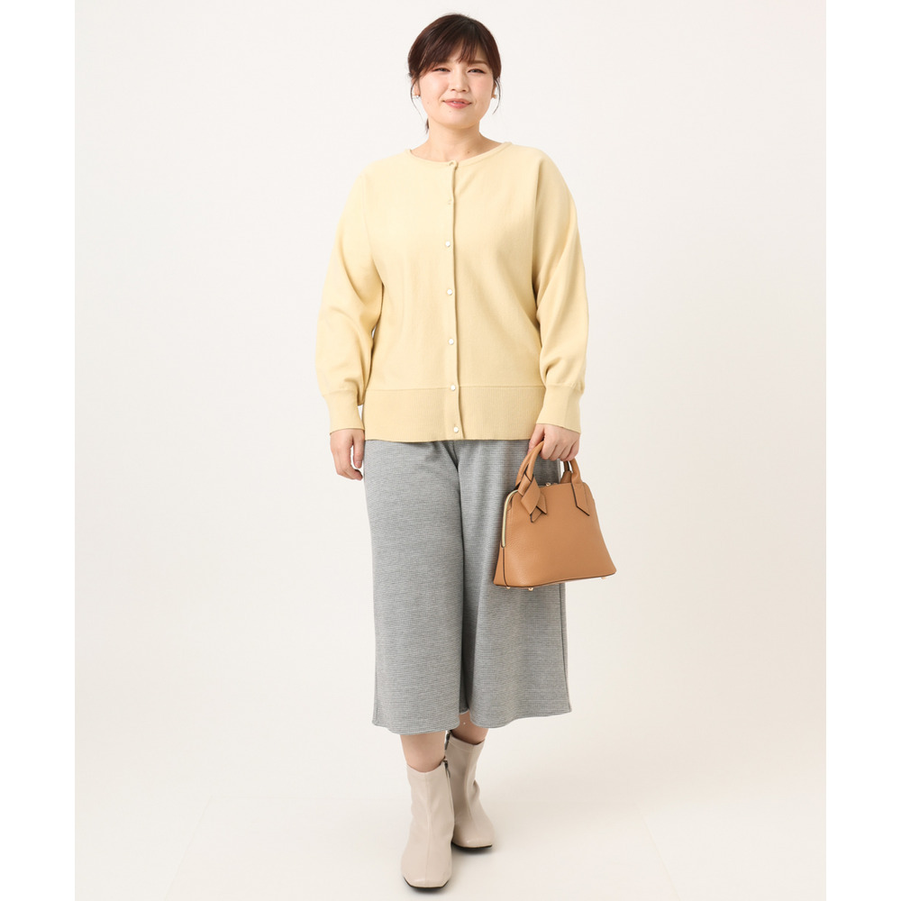 26年冬新作【大きいサイズ/a.v.v×eur3】2WAYカーディガン7