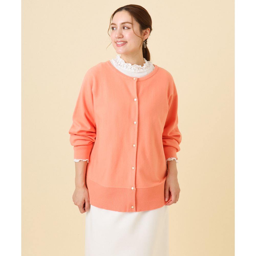 26年冬新作【大きいサイズ/a.v.v×eur3】2WAYカーディガン1