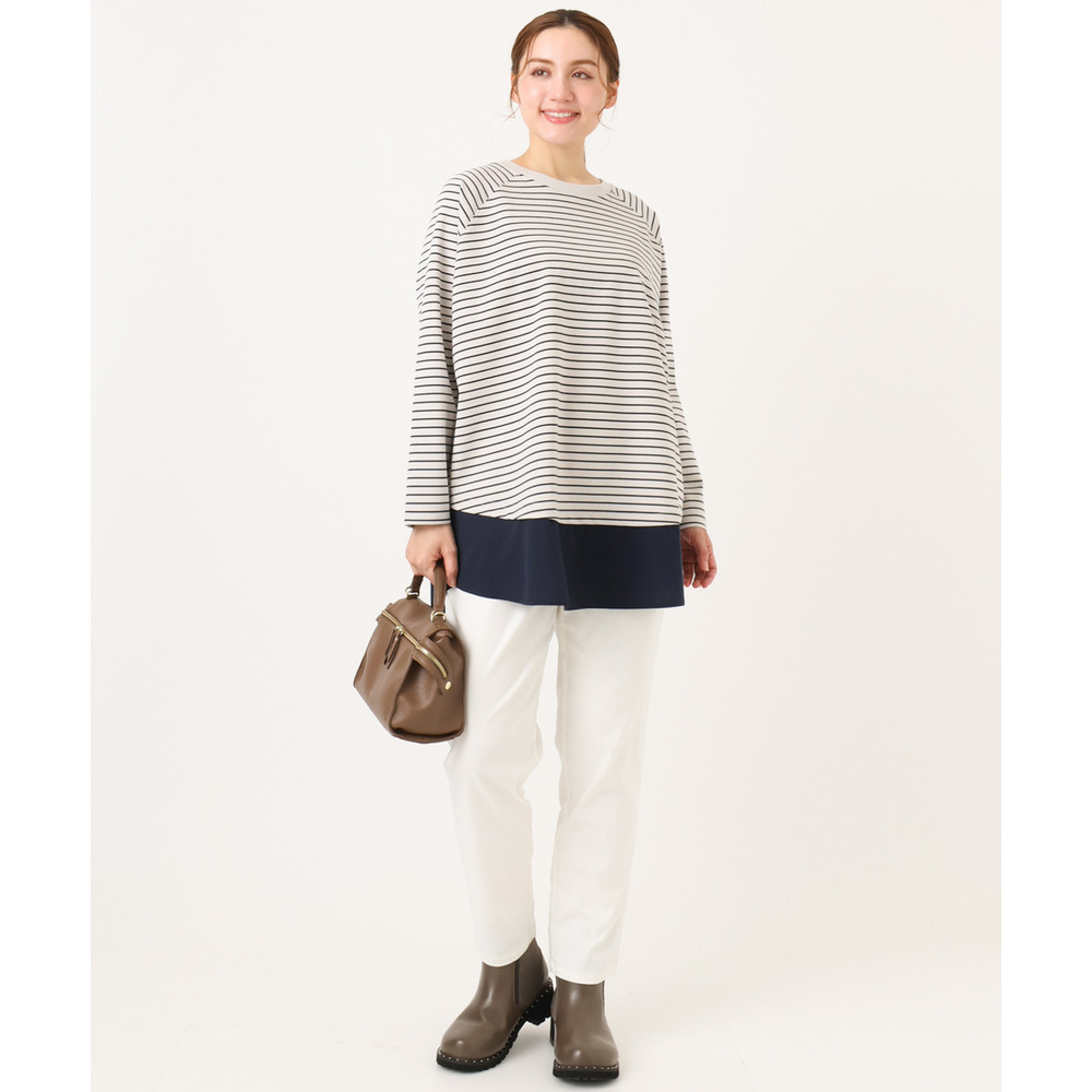 26年冬新作【大きいサイズ】ドッキングプルオーバー14