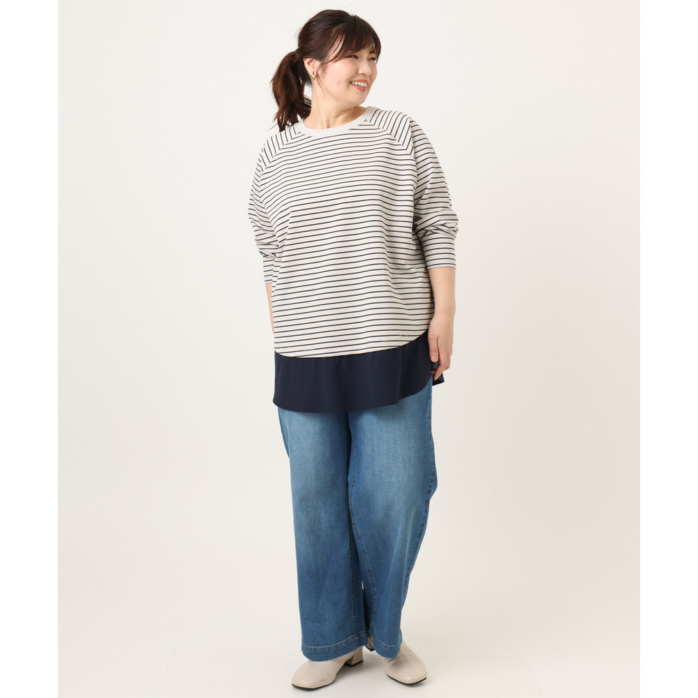 26年冬新作【大きいサイズ】ドッキングプルオーバー19