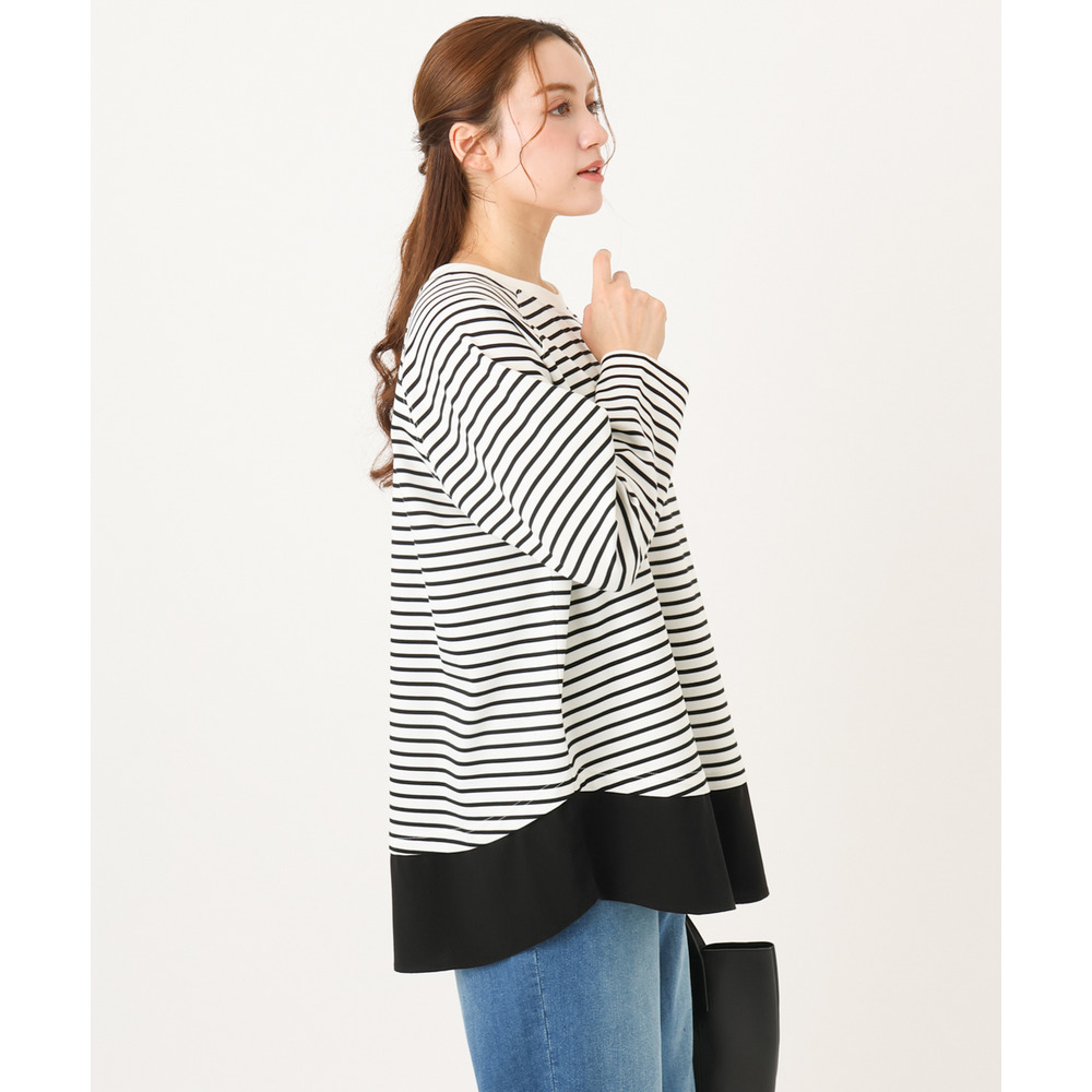 26年冬新作【大きいサイズ】ドッキングプルオーバー2