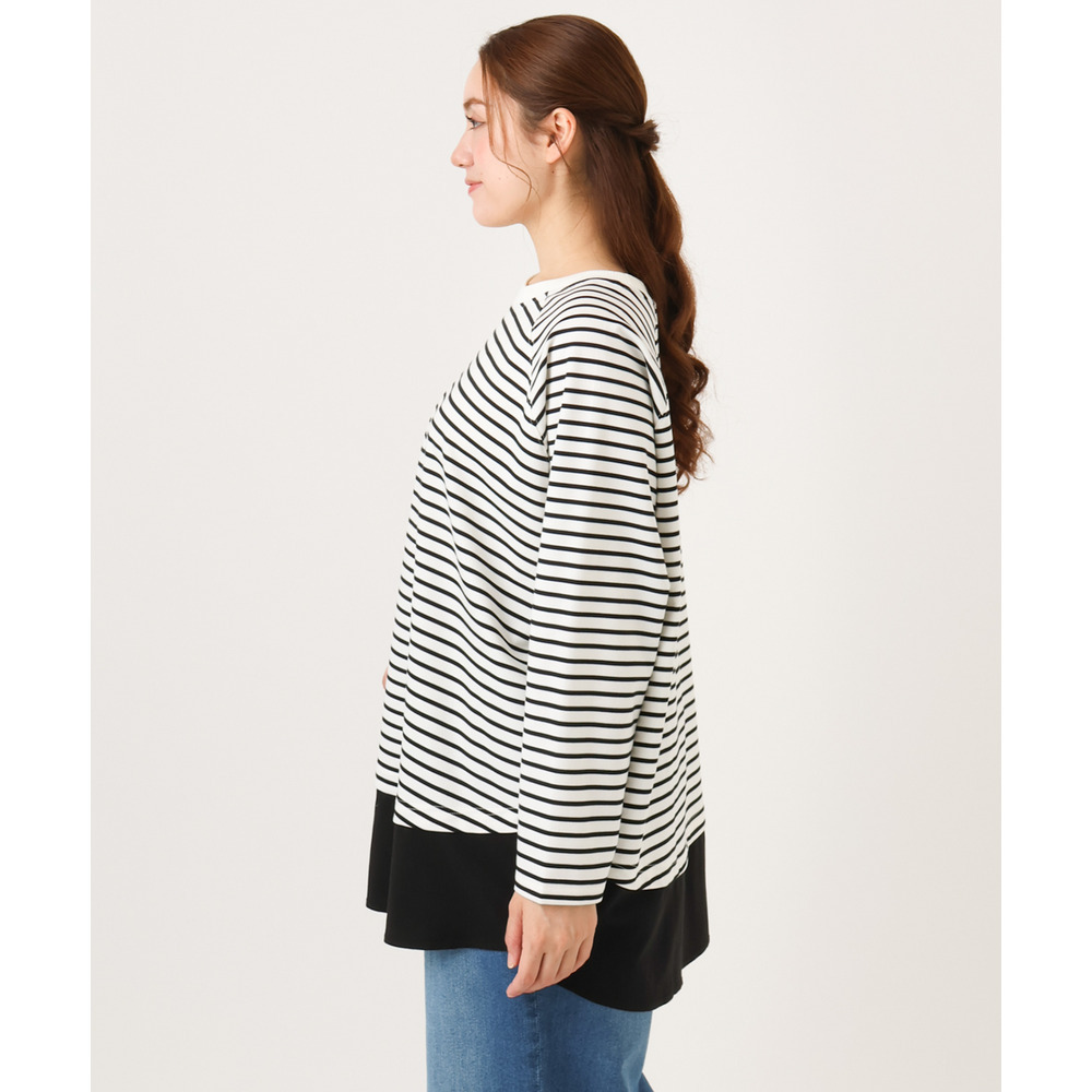 26年冬新作【大きいサイズ】ドッキングプルオーバー3