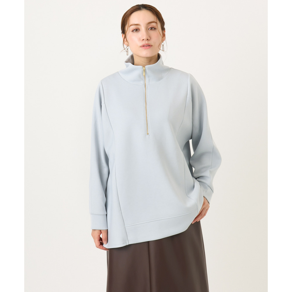 26年冬新作【大きいサイズ】ハーフジップダンボールプルオーバー11