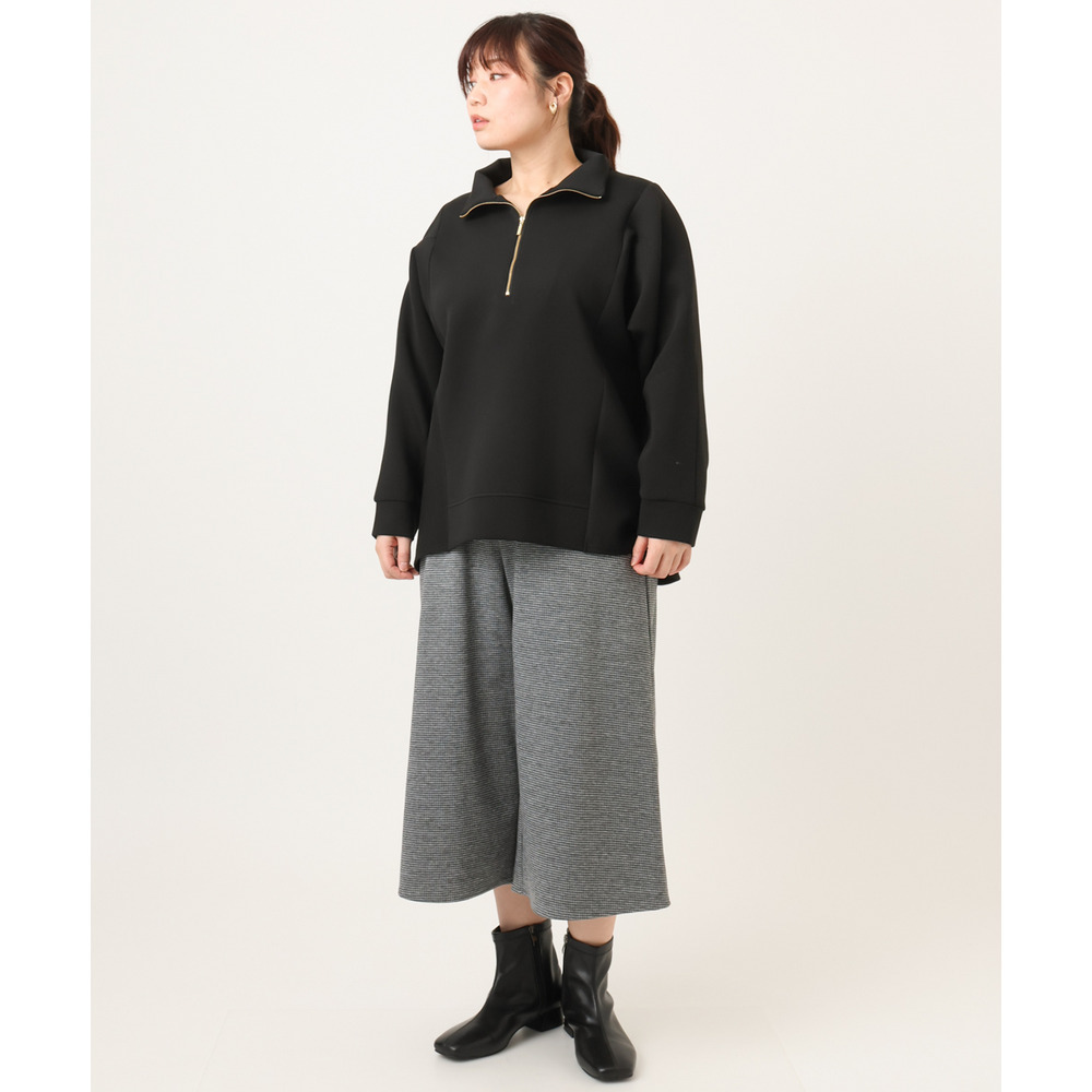 26年冬新作【大きいサイズ】ハーフジップダンボールプルオーバー26