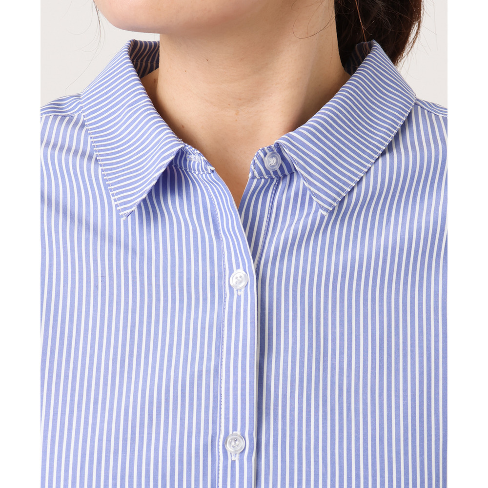 26年春新作【大きいサイズ】レイヤード風ドロップショルダーシャツ13