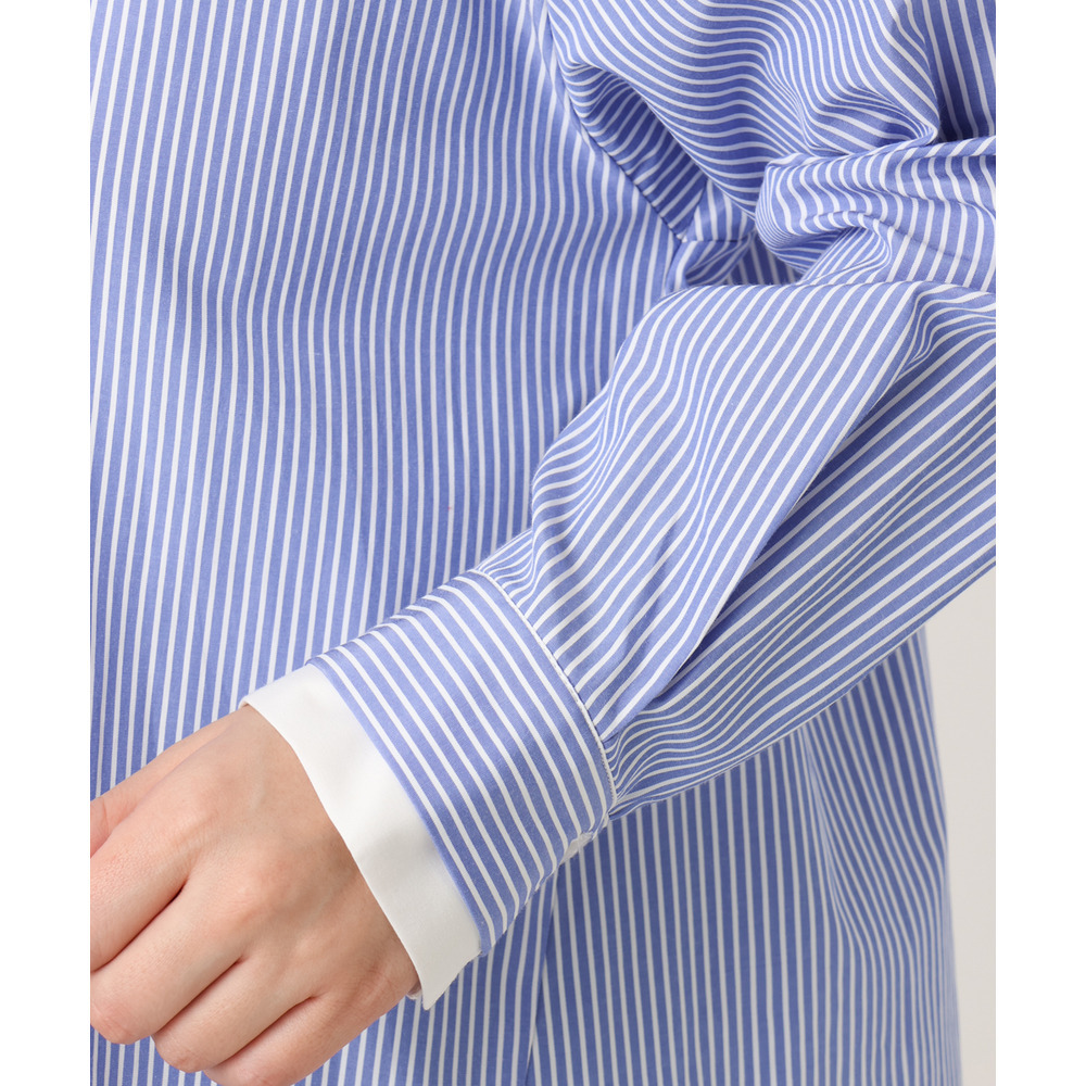 26年春新作【大きいサイズ】レイヤード風ドロップショルダーシャツ14