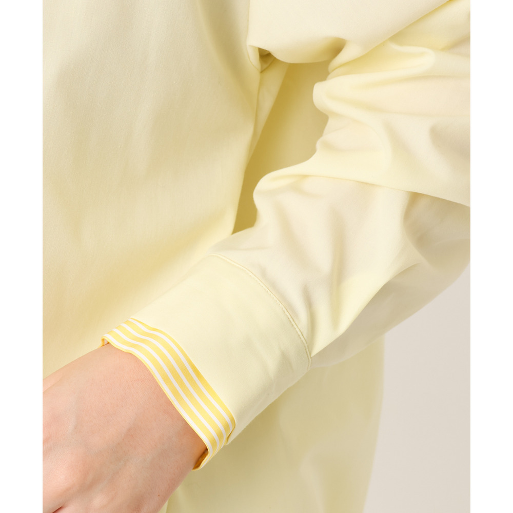 26年春新作【大きいサイズ】レイヤード風ドロップショルダーシャツ3