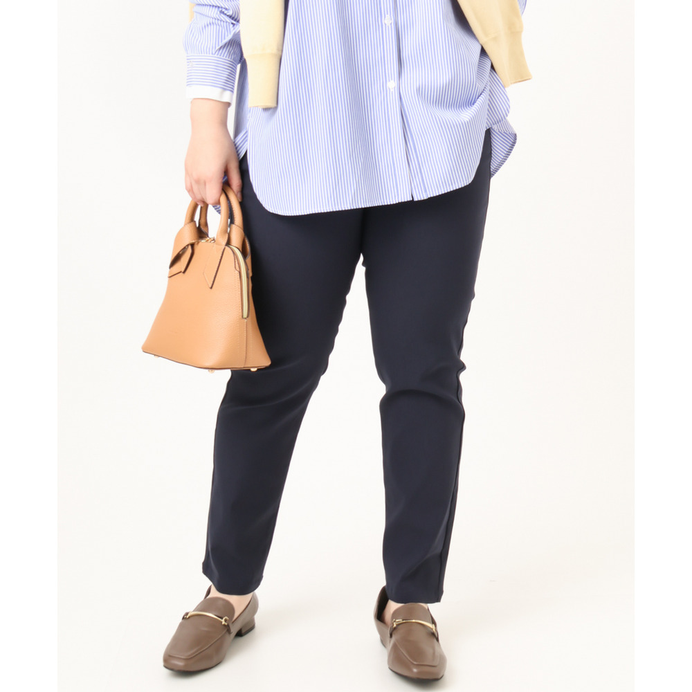 26年春新作【大きいサイズ】ストレッチスリムパンツ1