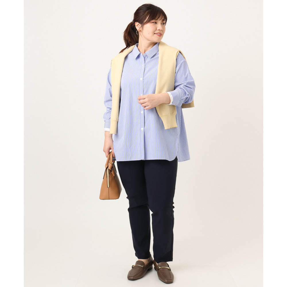 26年春新作【大きいサイズ】ストレッチスリムパンツ4