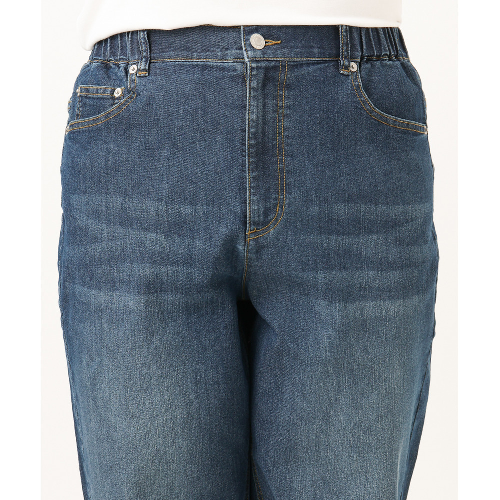 26年春新作【大きいサイズ】ワイドストレートデニム12