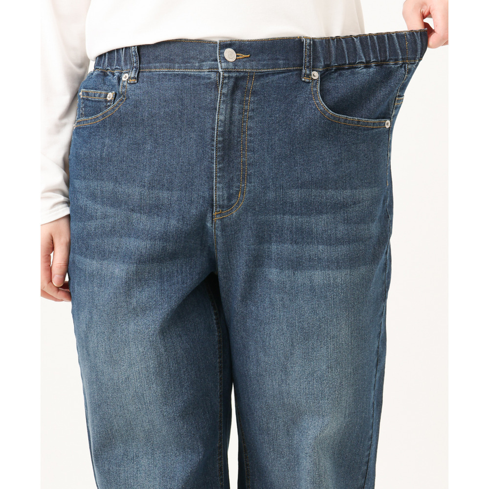 26年春新作【大きいサイズ】ワイドストレートデニム17