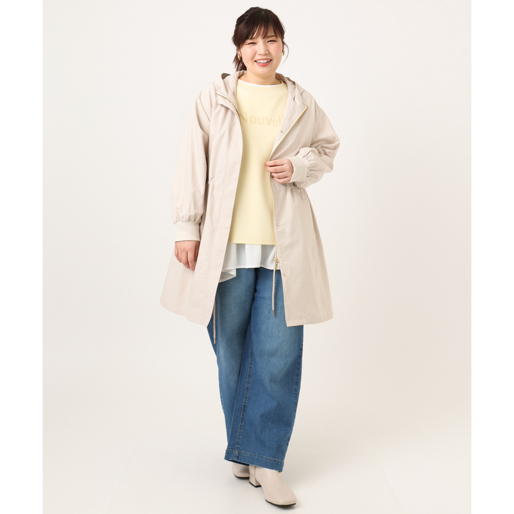 26年春新作【大きいサイズ】ワイドストレートデニム6