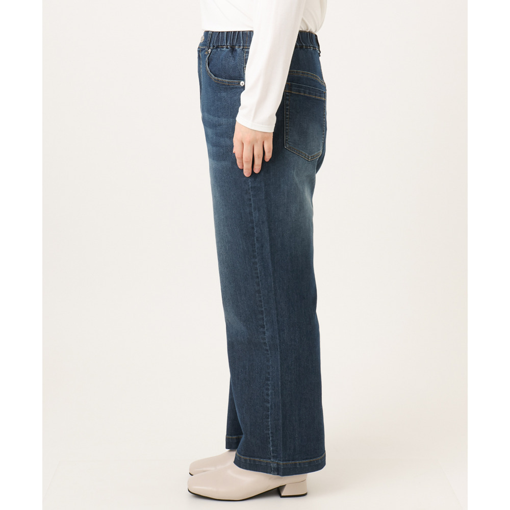 26年春新作【大きいサイズ】ワイドストレートデニム9