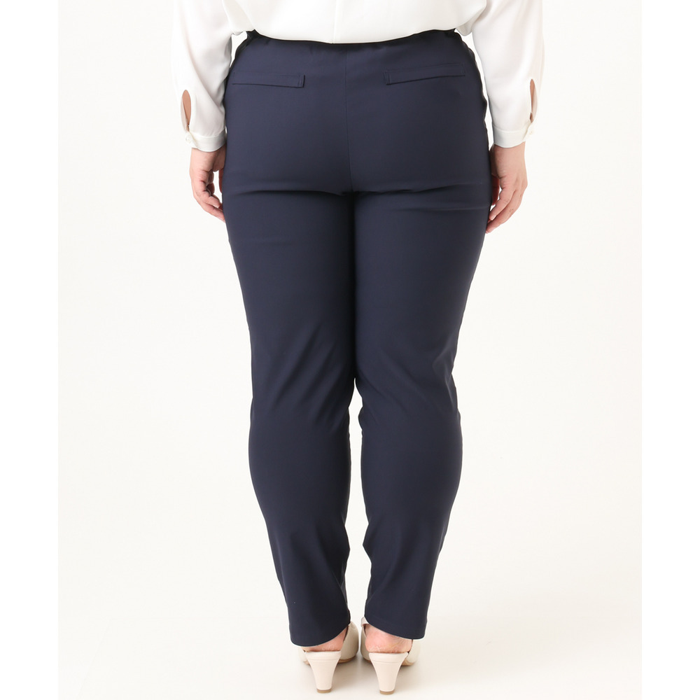 26年春新作【シリーズ累計販売2万枚!/大きいサイズ】さらさらストレッチテーパードパンツ11