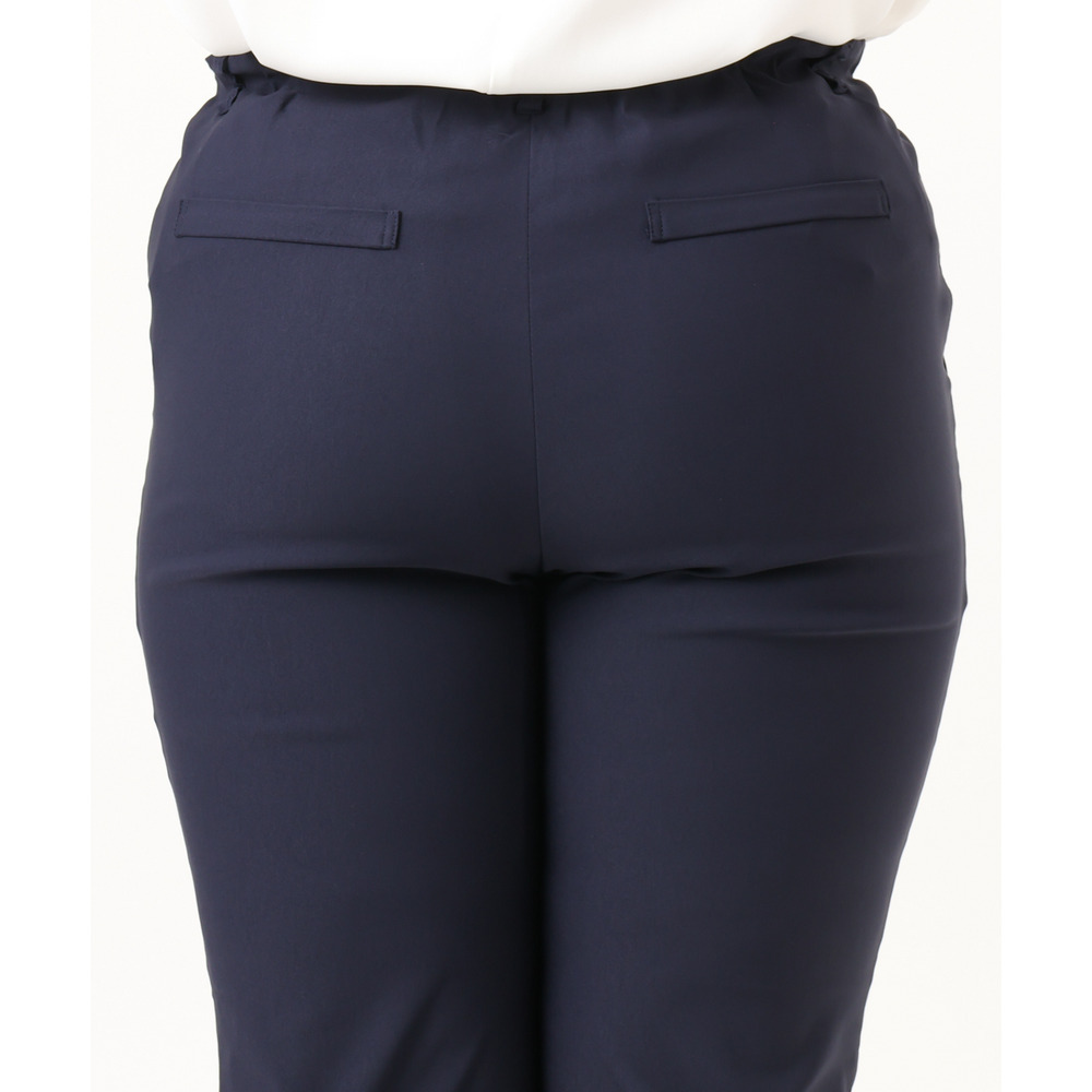 26年春新作【シリーズ累計販売2万枚!/大きいサイズ】さらさらストレッチテーパードパンツ12