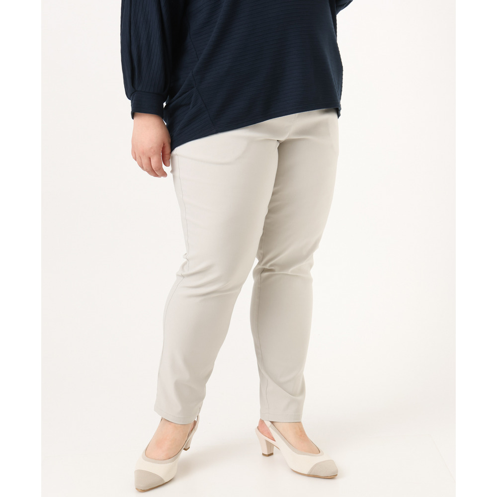 26年春新作【シリーズ累計販売2万枚!/大きいサイズ】さらさらストレッチテーパードパンツ21