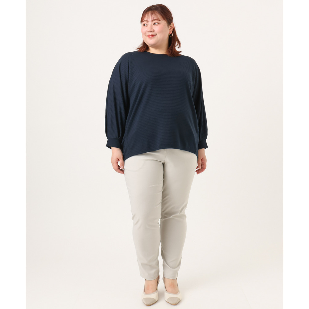 26年春新作【シリーズ累計販売2万枚!/大きいサイズ】さらさらストレッチテーパードパンツ23