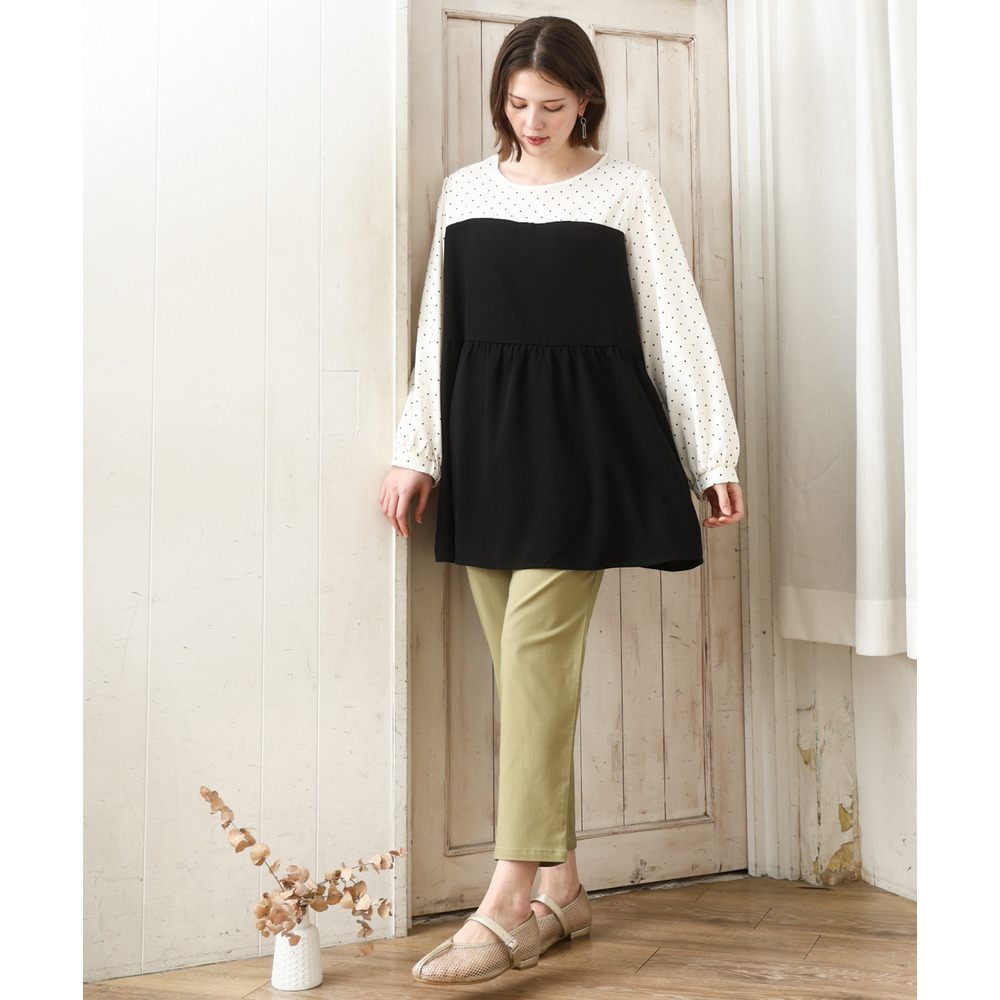 26年春新作【シリーズ累計販売2万枚!/大きいサイズ】さらさらストレッチテーパードパンツ5