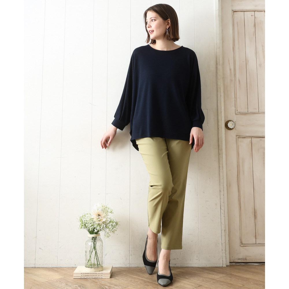 26年春新作【シリーズ累計販売2万枚!/大きいサイズ】さらさらストレッチテーパードパンツ6