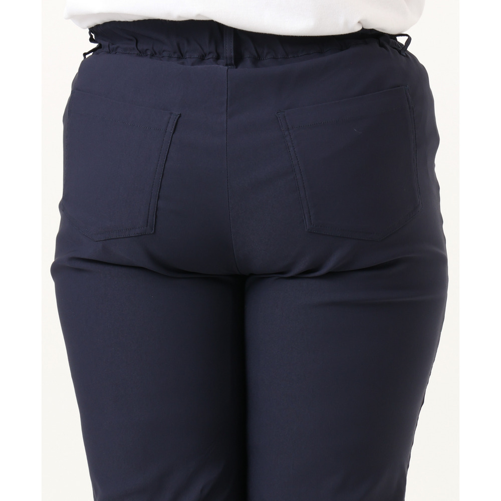 26年春新作【大きいサイズ】さらさらストレッチストレートパンツ15