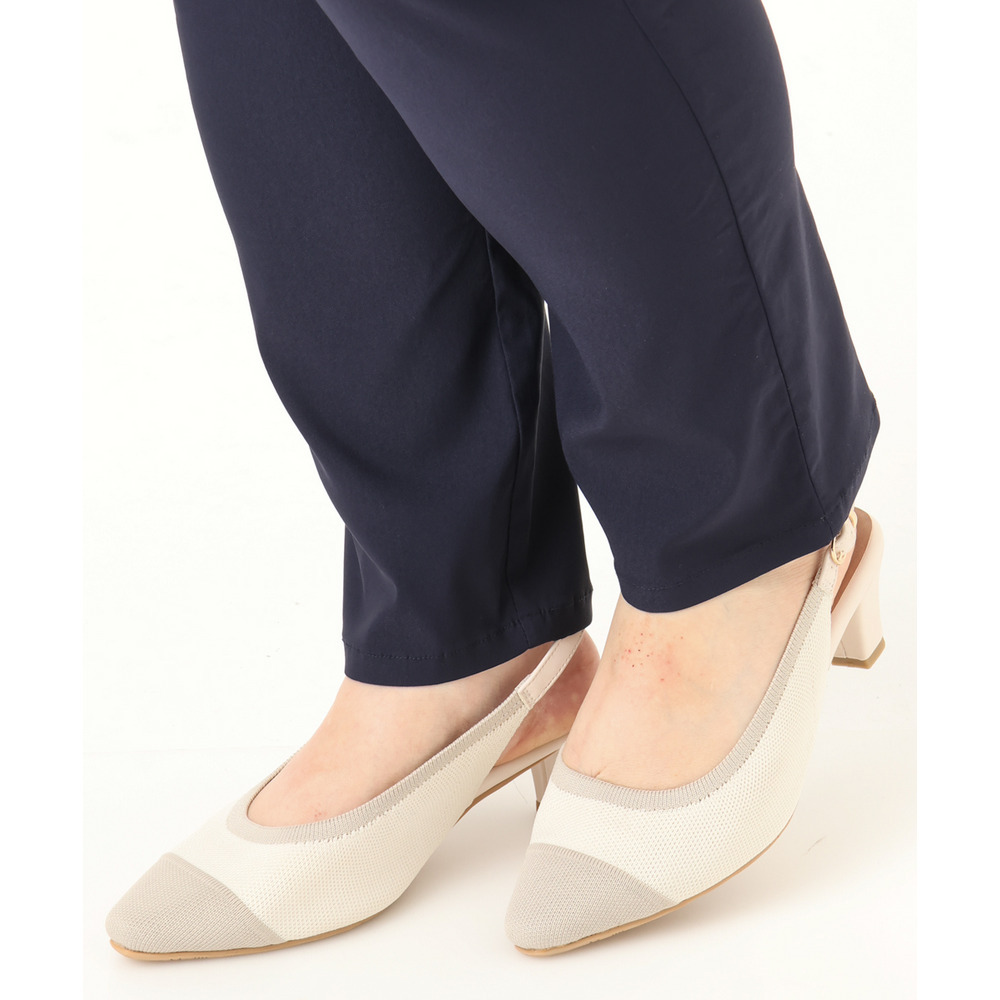 26年春新作【大きいサイズ】さらさらストレッチストレートパンツ18