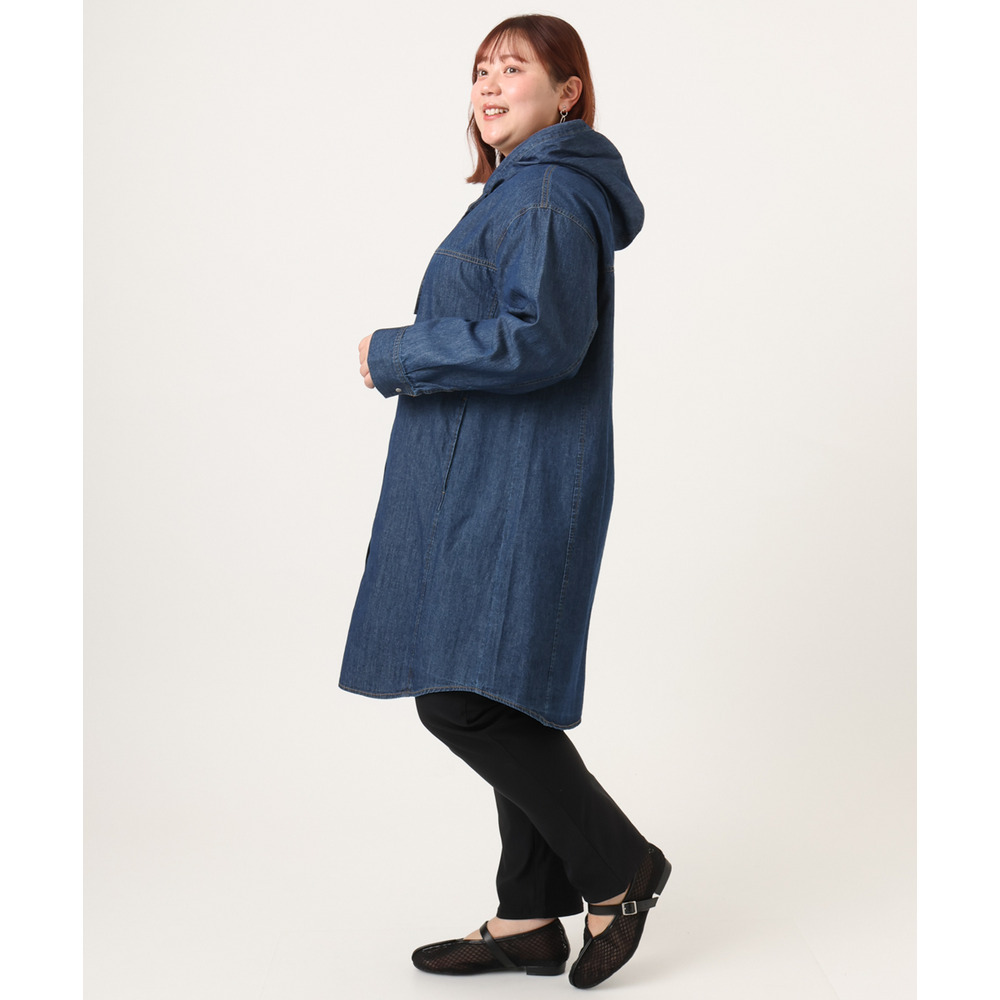 26年春新作【大きいサイズ】さらさらストレッチストレートパンツ24