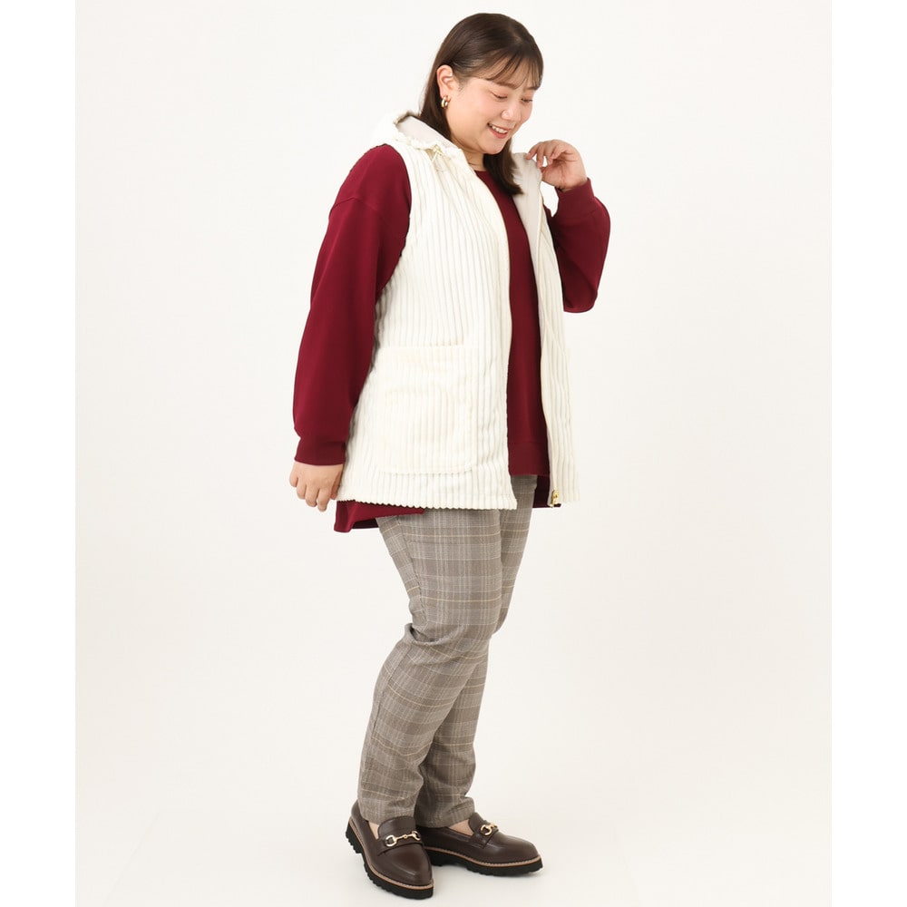 26年秋新作【シリーズ累計販売2万枚!/大きいサイズ】さらさらストレッチテーパードパンツ14