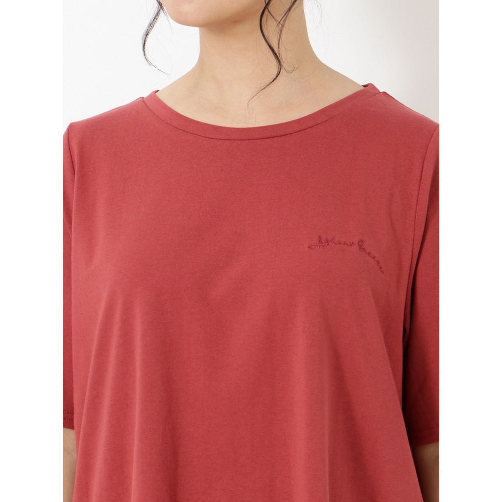 【涼しげ/大きいサイズ】みんなで選んだ応援Tシャツ!ワンポイントチュニックTシャツ4