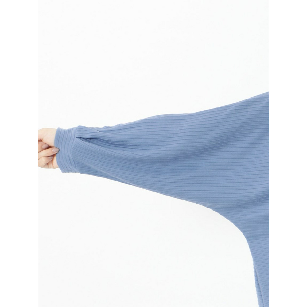 【L-4L】【大きいサイズ】ボーダードルマンカットソー8