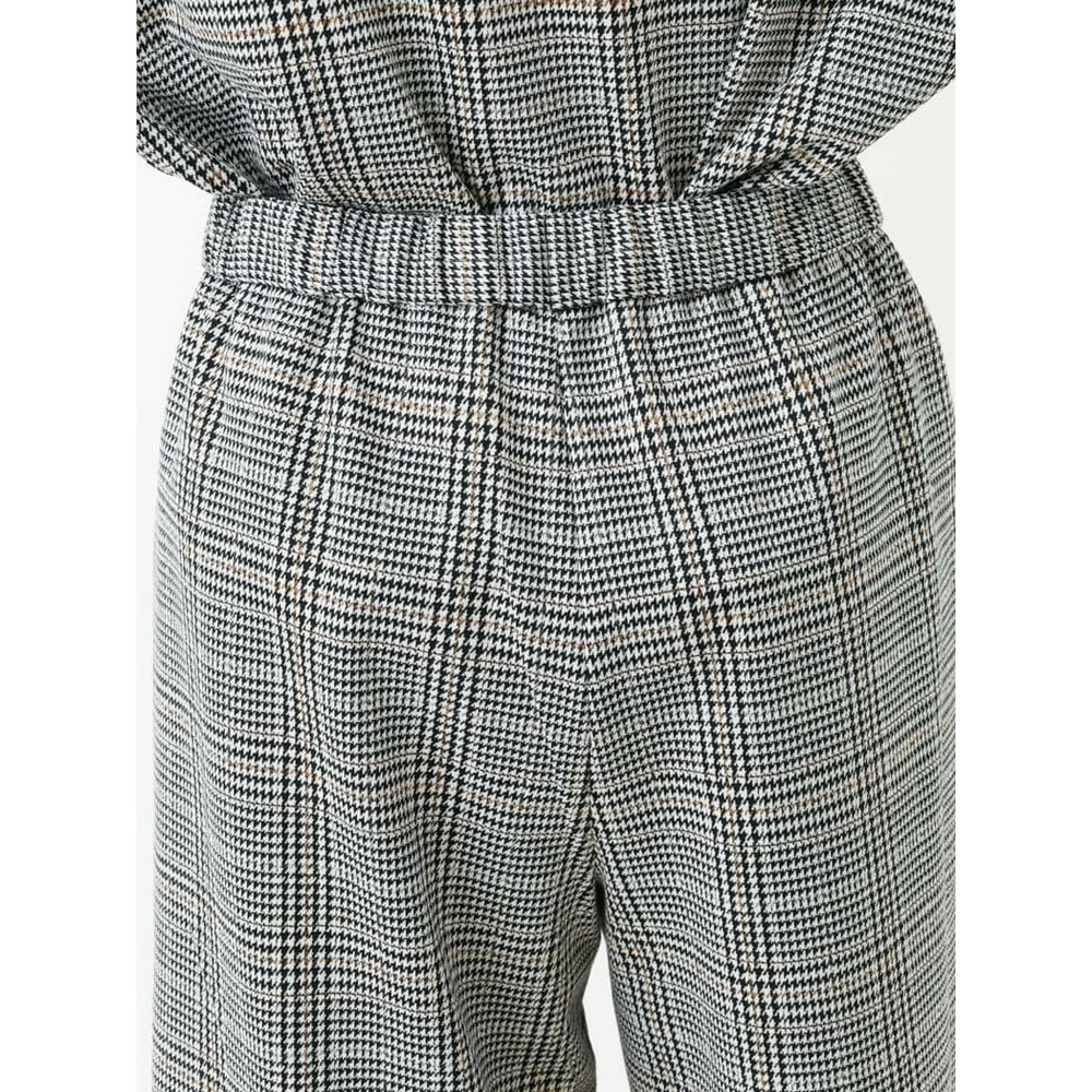 【a.v.v×eur3】【大きいサイズ/セットアップ】グレンチェックキュロットパンツ16