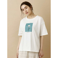 【a.v.v×eur3】【大きいサイズ】フォトプリントTシャツ