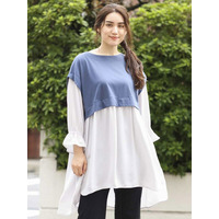 【大きいサイズ】レイヤード風チュニック