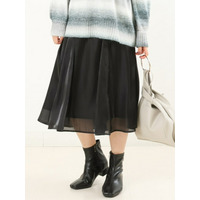 【大きいサイズ】マーメイドフレアスカート