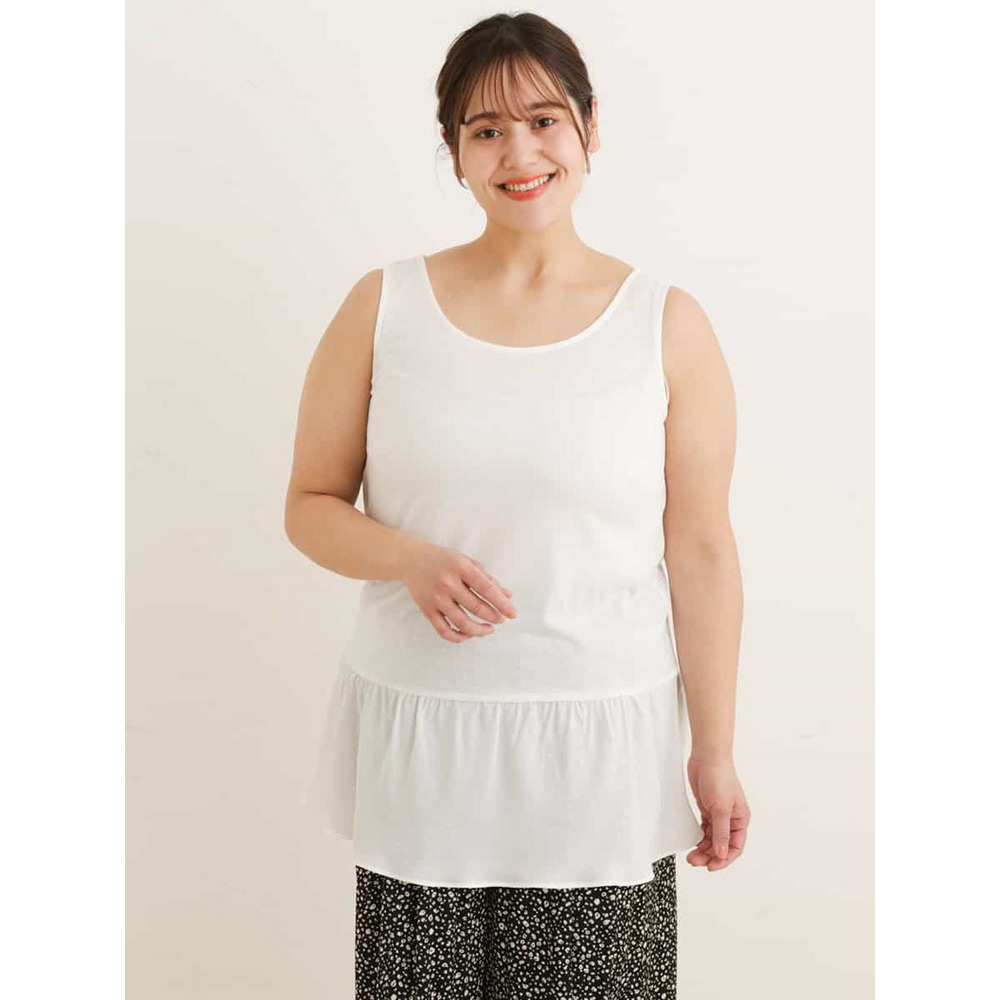 D792 新品未使用 L 3 イッセイミヤケ タンクトップ ブルー レディース レディースタンクトップ（色：ブルー系）｜トップス｜ファッション