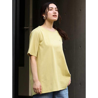 【大きいサイズ】ロゴ刺繍Tシャツ