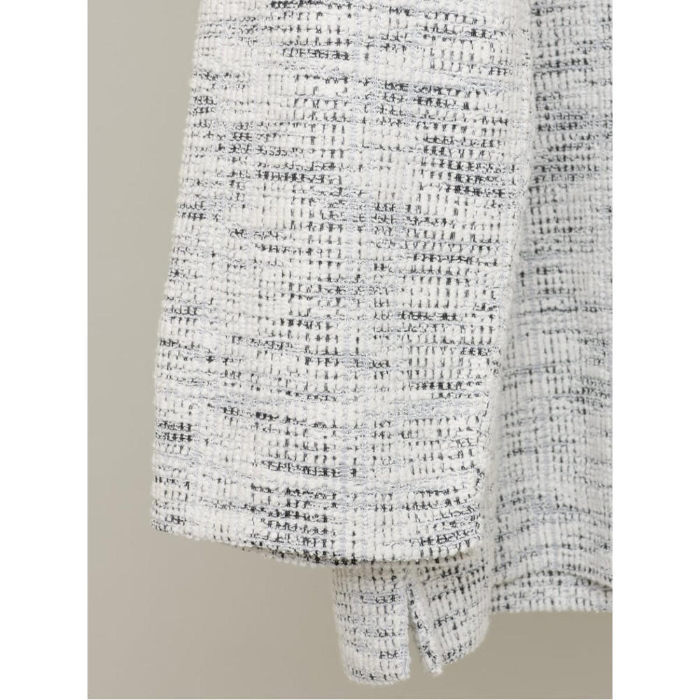 【大きいサイズ/a.v.v×eur3】ツイードギャザースリーブトップス16