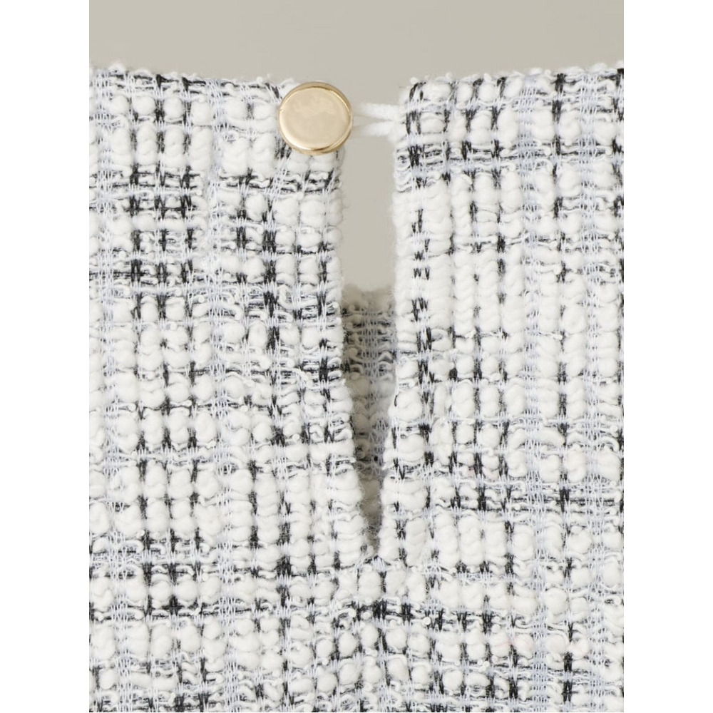 【大きいサイズ/a.v.v×eur3】ツイードギャザースリーブトップス18