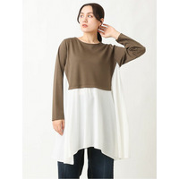 【大きいサイズ】レイヤード風イレヘムチュニック