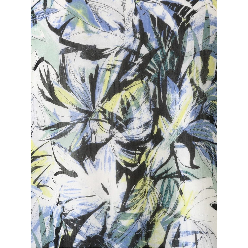 【大きいサイズ】リゾートプリントブラウス+タンクトップセット14